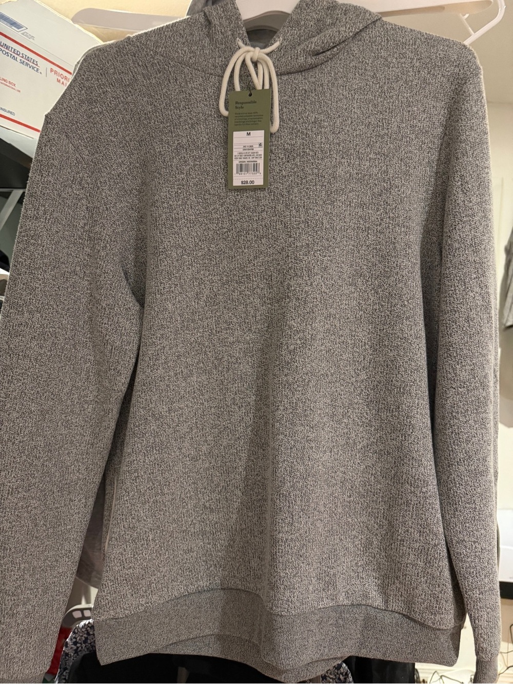 Goodfellow & Co Gray Hooded Sweater